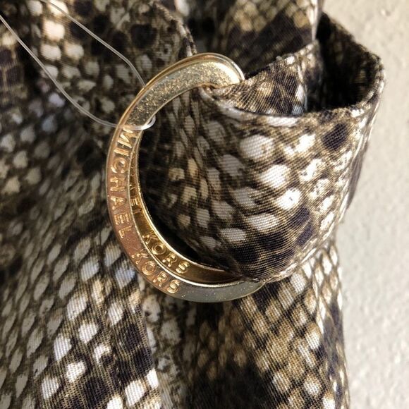 Michael Kors Snake print soft Cargo pants - Picture 6 of 7